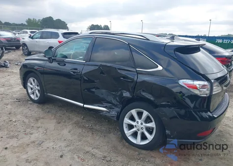 2012 Lexus Rx 350 z USA, uszkodzony, nr VIN 2T2BK1BA0CC133586